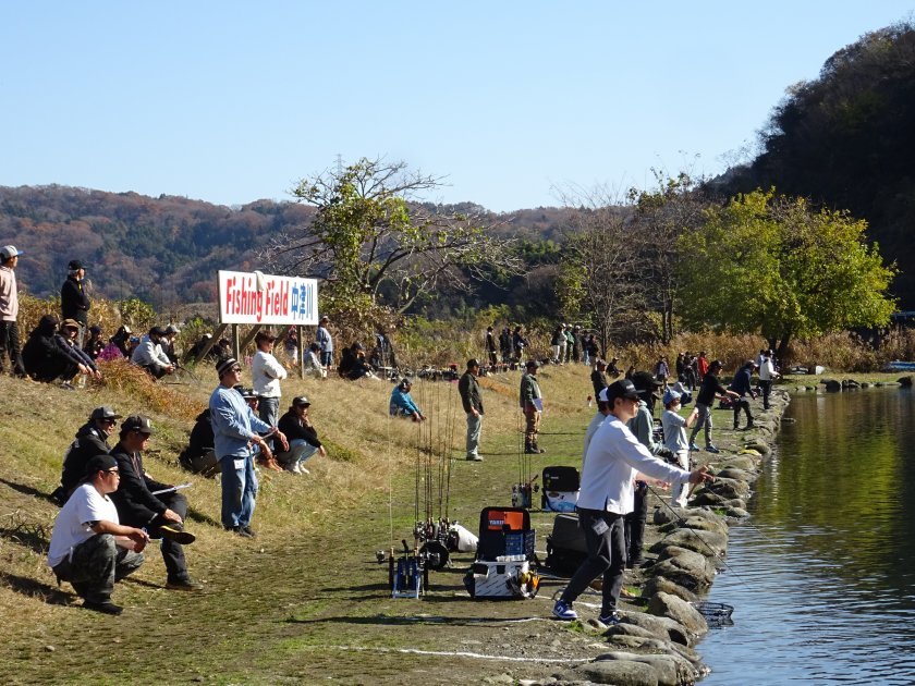 マス釣場