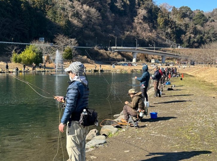 マス釣場