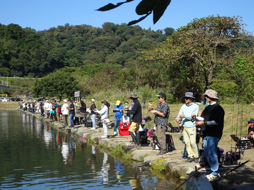 マス釣場