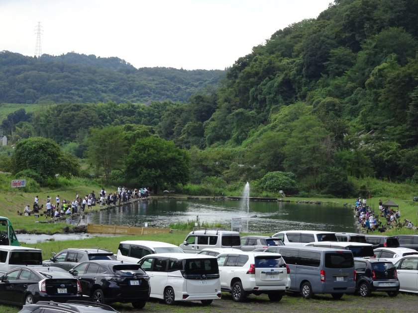 マス釣場